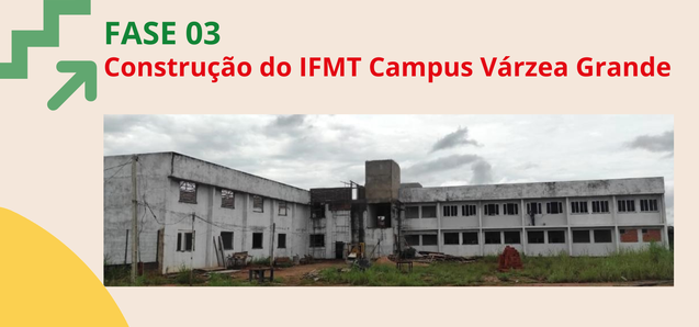 IFMT avança mais uma etapa nas obras de construção do Campus Várzea Grande